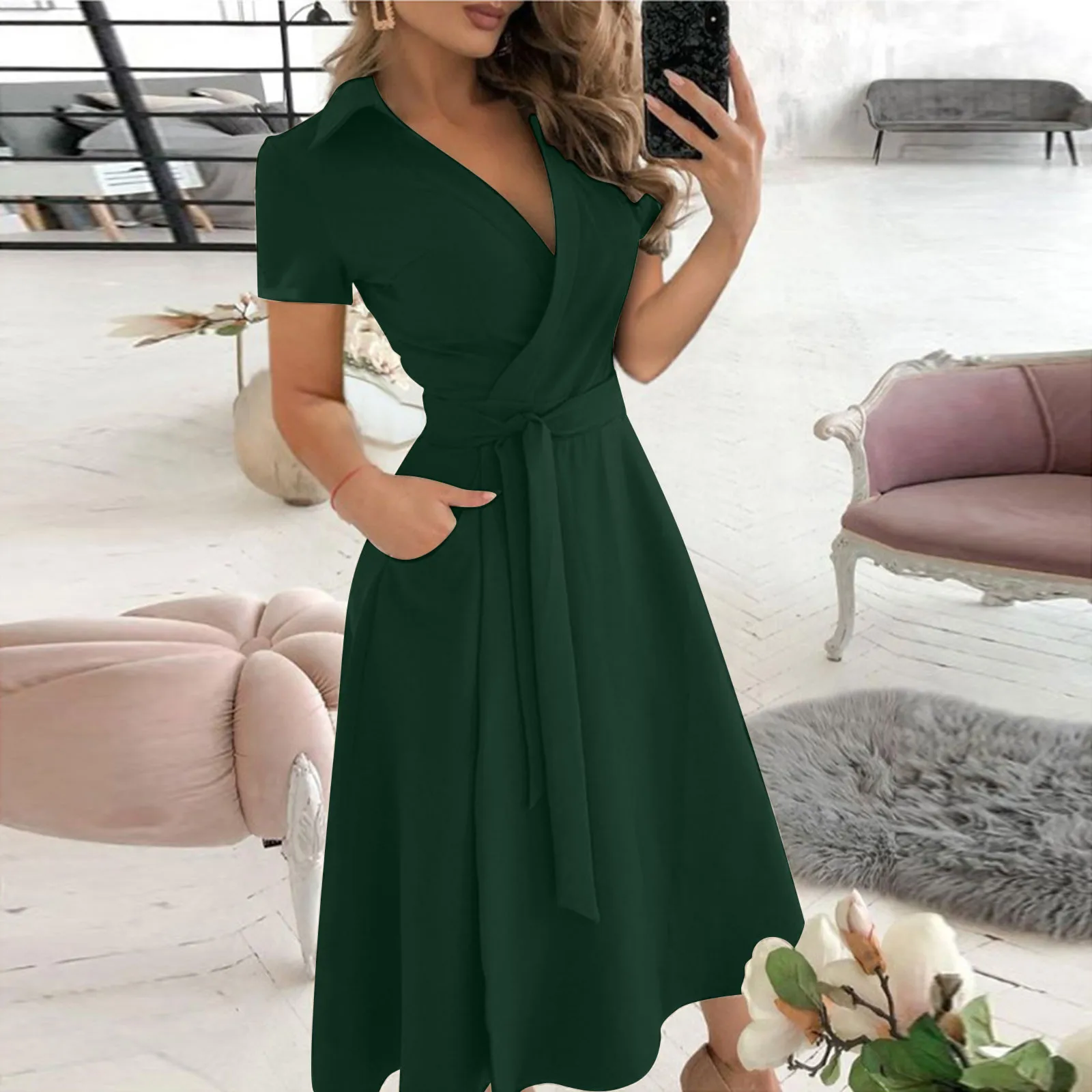 Spring  Summer Fashion Office  - Women'S Red Formal Wear recension och pris