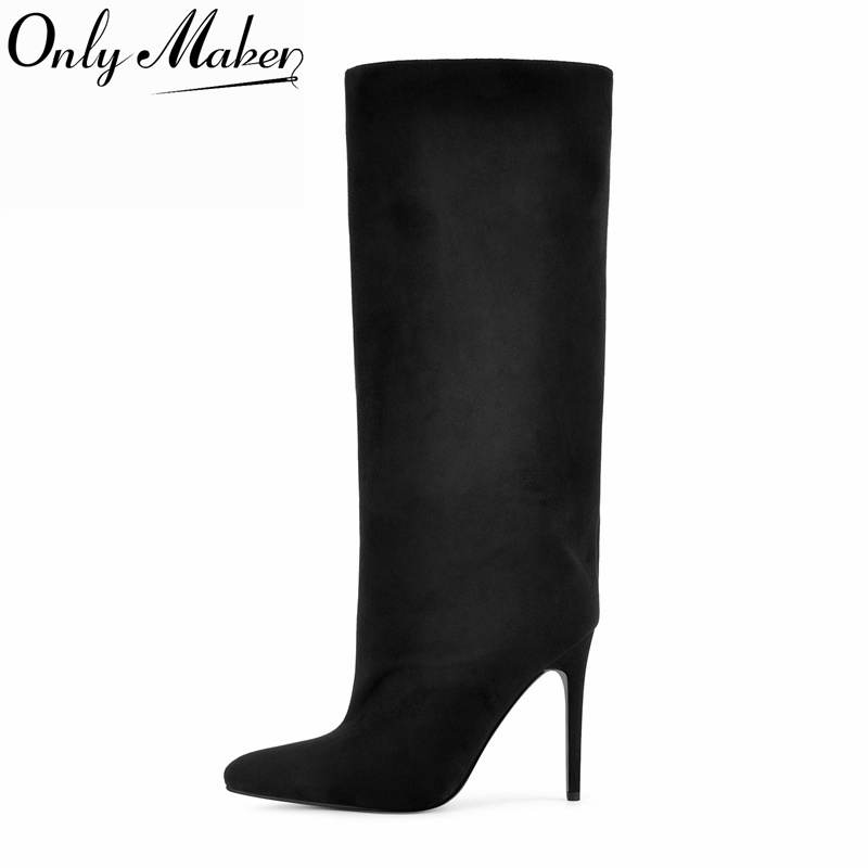 Onlymaker Black Faux Suede Kne - Formal Dress recension och pris