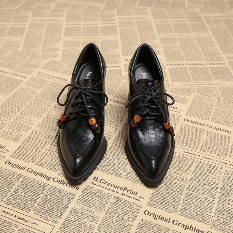 Retro Strappy Deep Mouth Singl - Pump Heel Block recension och pris