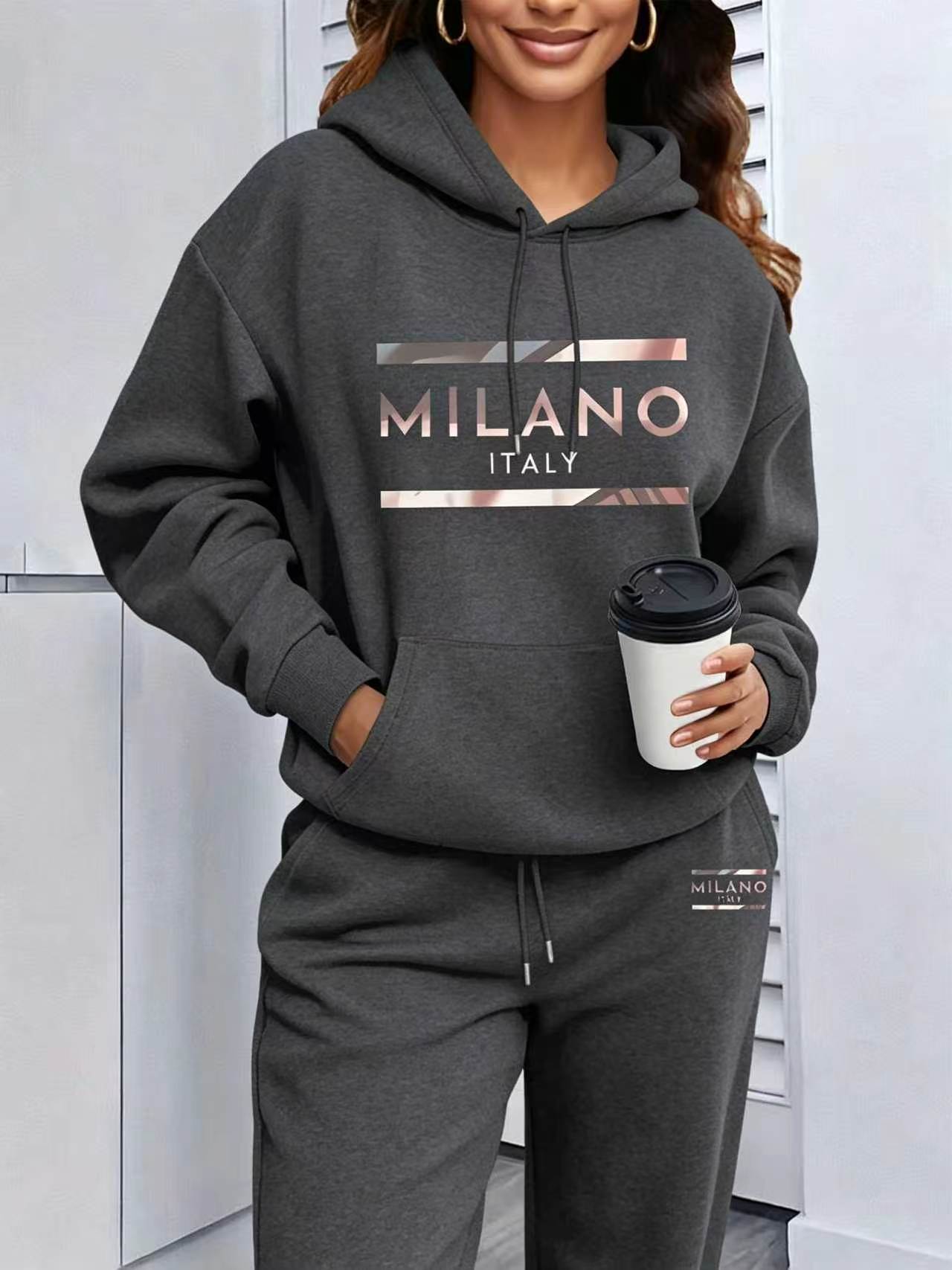 2026 Womens Print Hooded Sweat - Womens Suit recension och pris