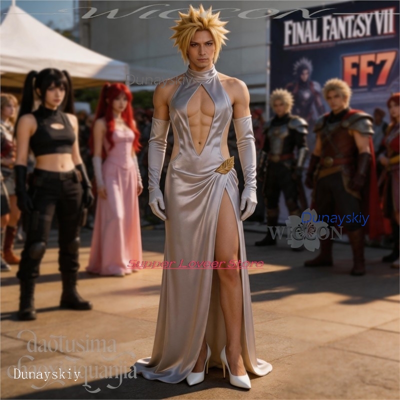 Anime cosplay Halloween costum - Evening Gown recension och pris