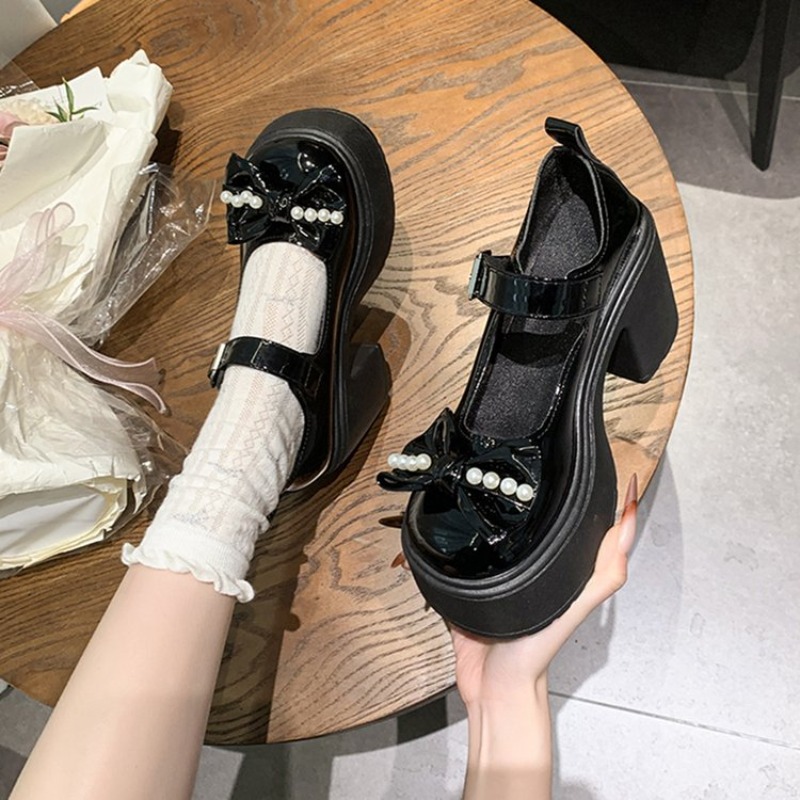 2026 Lolita Shoes Black Super  - Womens Heels recension och pris
