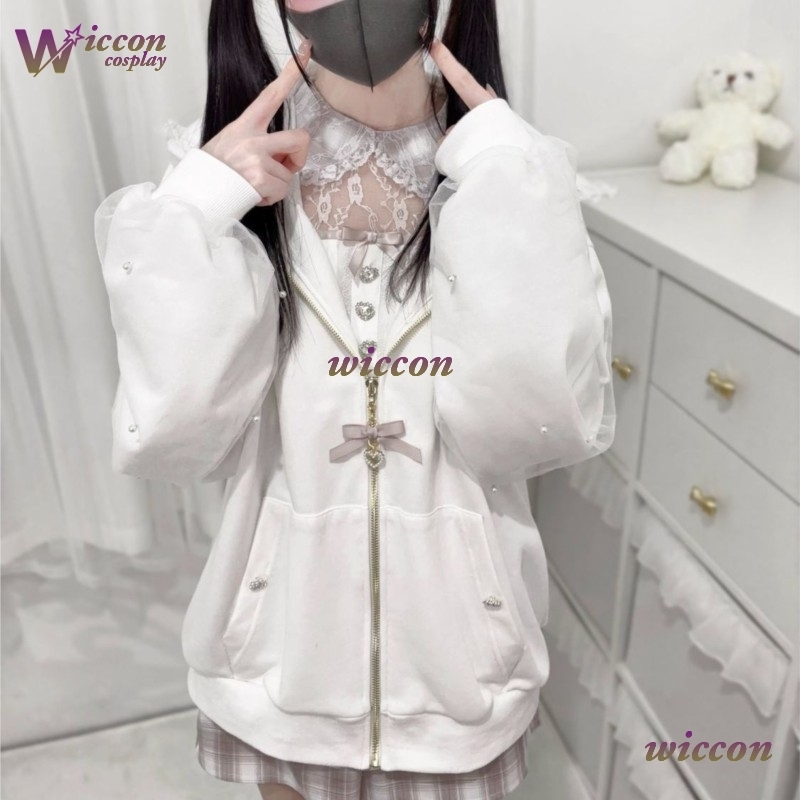 Rabbit's Ears Bow Hoodies Eleg - Formal Skirt recension och pris