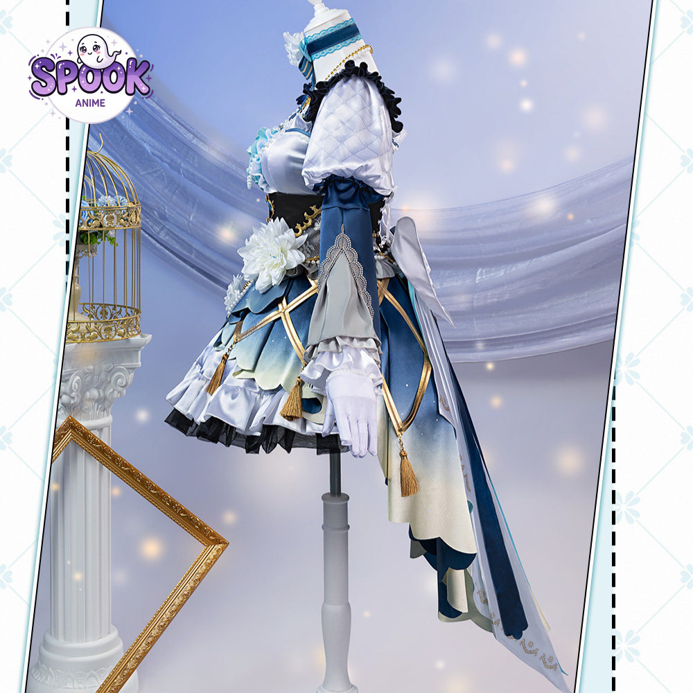 Blue White Lolita Dress Sayo H - Evening Gown recension och pris